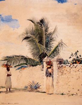 Winslow Homer : The Garden Gate